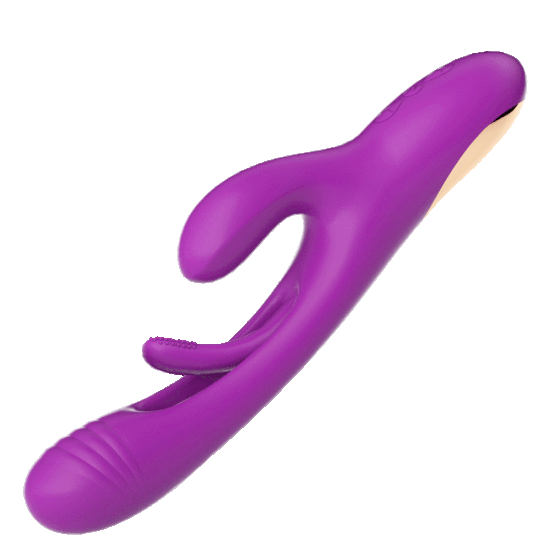 Вибратор Eroticon G-Hit точки G ударный, фиолетовый, 32x240 мм