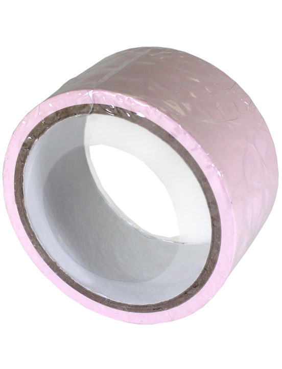 Скотч для бондажа, розовый, 15 м
