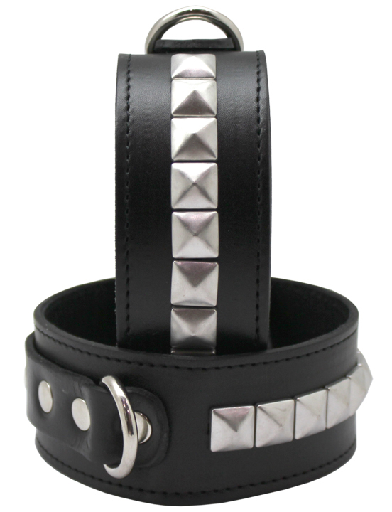 Поножи узкие, декорированные