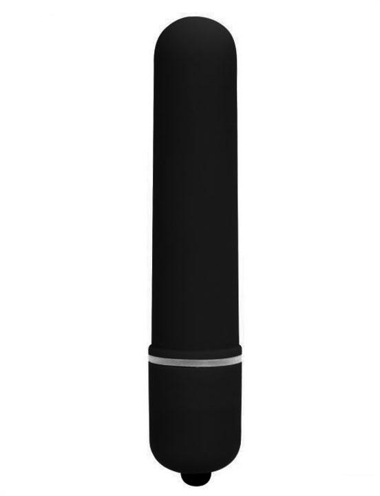 Минивибратор Magic X10, 10 видов вибраций, силикон, чёрный, 18x90 мм