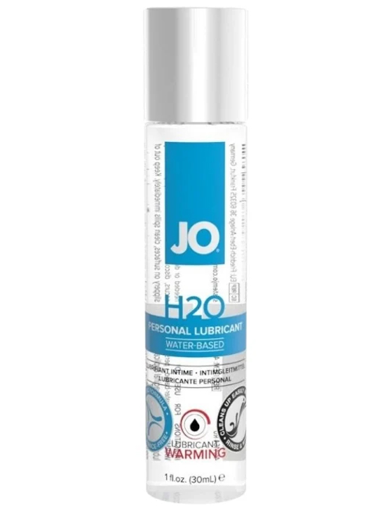JO H2O Warming, лубрикант возбуждающий на водной основе, 30 мл