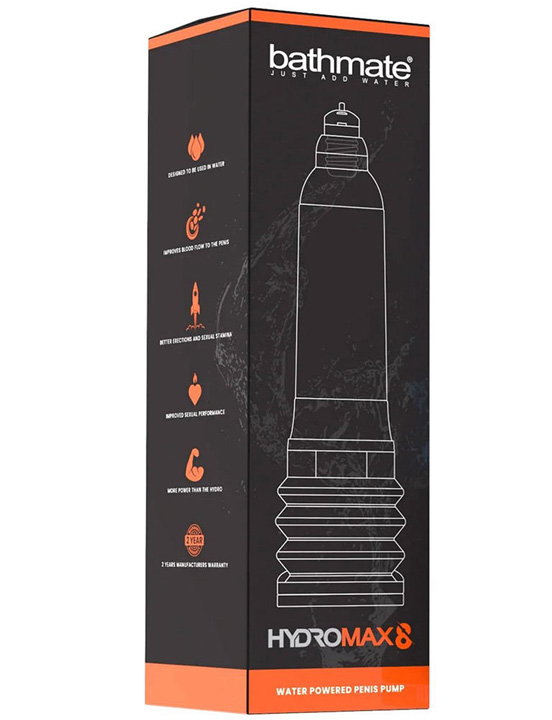 Гидропомпа Bathmate Hydromax8 crystal прозрачная