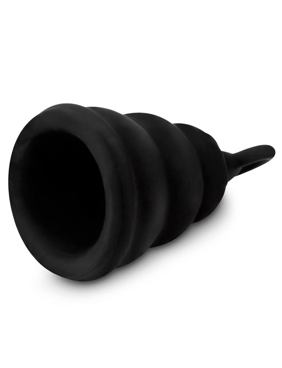 Менструальная силиконовая чаша Gvibe Gcup Black, чёрная, 10 мл