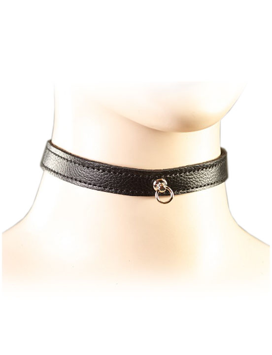 Ошейник тонкий на липучке, размер универсальный