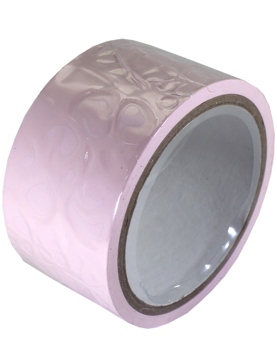 Скотч для бондажа, розовый, 15 м