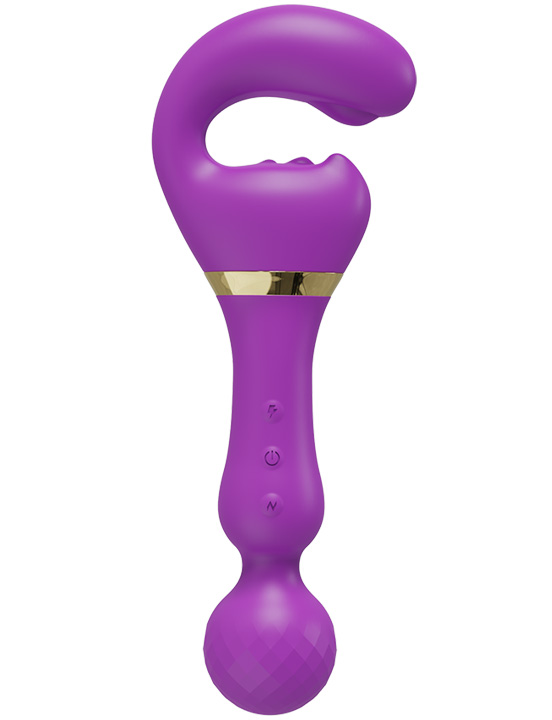 Вибратор Eroticon Duo, фиолетовый