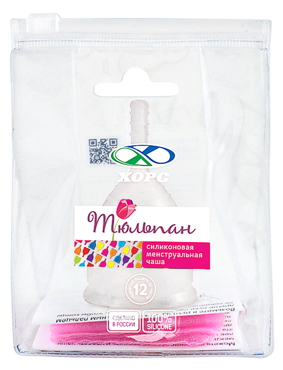 Менструальная чаша белая, S, 35 мл