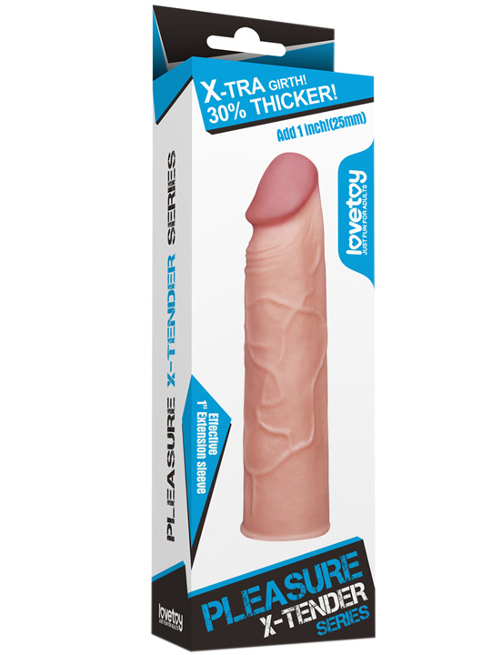 Насадка-удлинитель Pleasure X-Tender, 30x172 мм