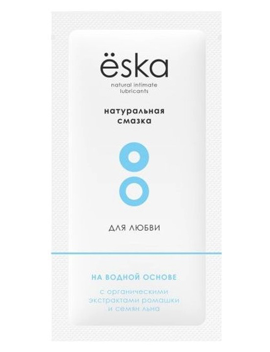 Гель-лубрикант Ёska на водной основе, 7 мл
