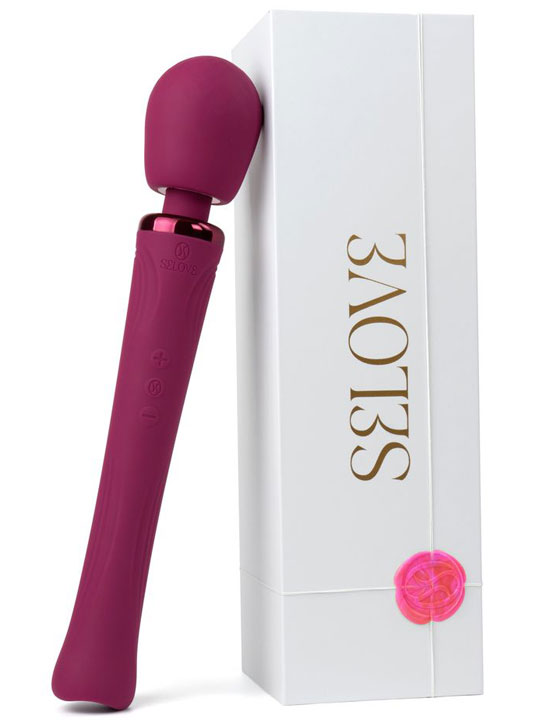 Вибратор-вонд Selove Vela, фиолетовый, 55х307мм