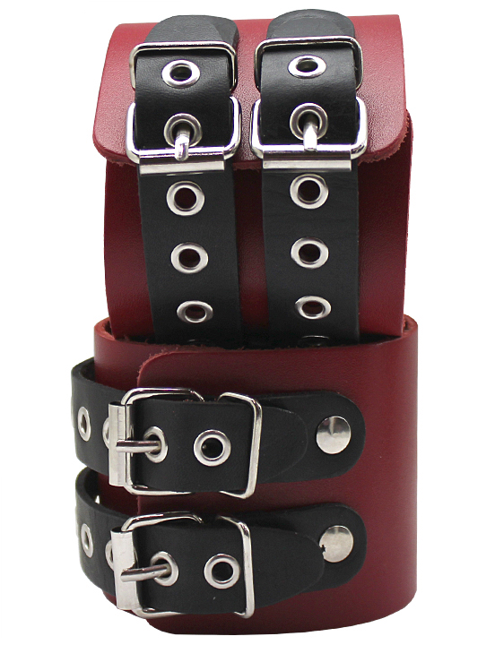 Наручники широкие, без подкладки, размер универсальный