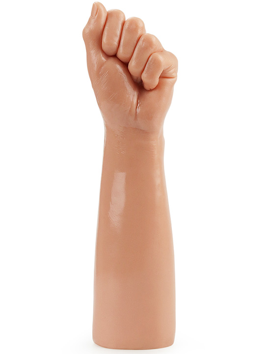 Рука для фистинга Realistic Bitch Fist, кулак, телесный, 8,9x30,5 см