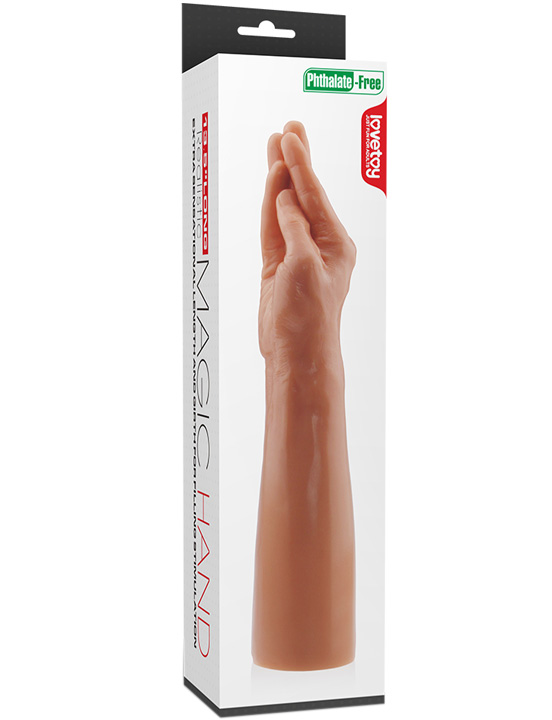 Рука для фистинга King Size Realistic Magic Hand, телесный, 8x36 см