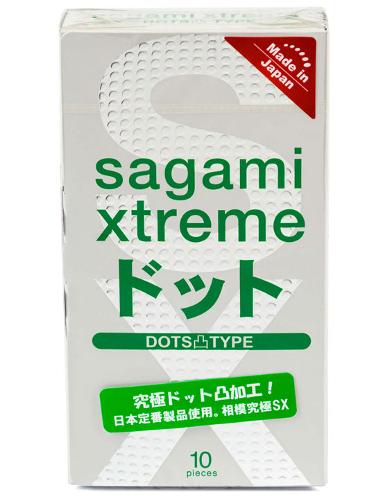 Презервативы Sagami Xtreme Type-E, тонкие, 10 шт.