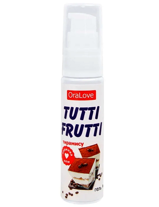 Гель-лубрикант «Tutti-Frutti Тирамису» серии OraLove, 30 г