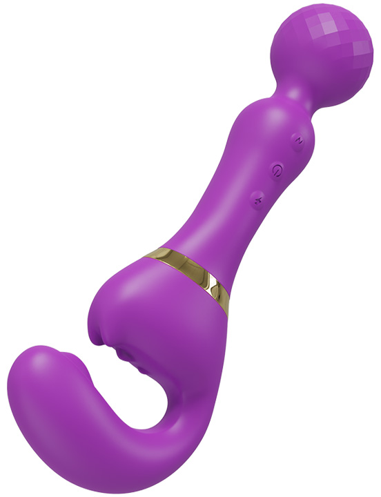 Вибратор Eroticon Duo, фиолетовый