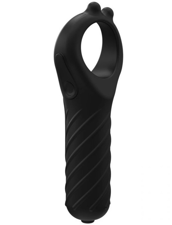 Виброкольцо Bathmate Vibe Edge черное