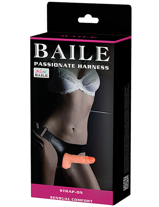 Страпон на трусиках, ультраскин, 40x140 мм