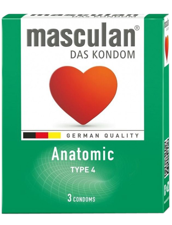 Презервативы Masculan Anatomic, 3 шт.