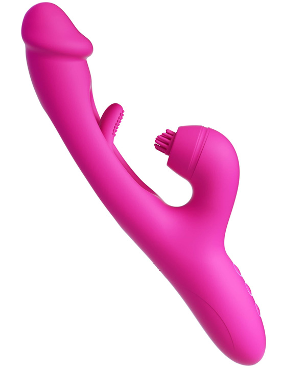 Иновационный вибратор кролик G Spot Ultra, розовый