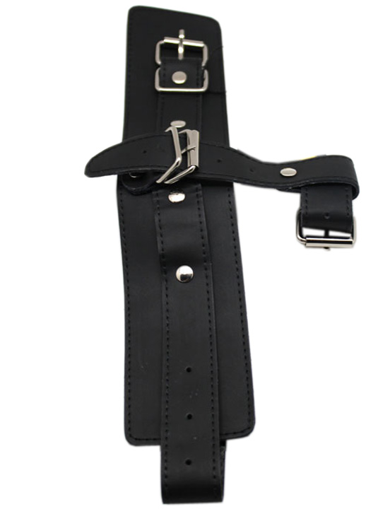 Манжета с фиксацией больших пальцев, чёрная