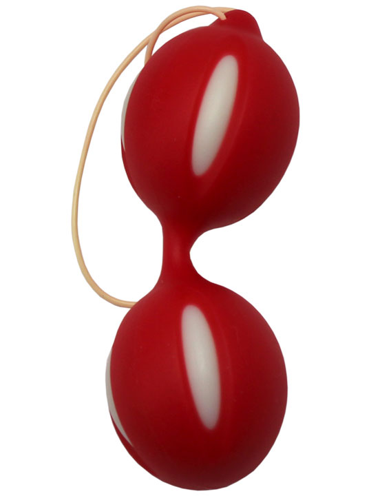 Шарики вагинальные, красные, диаметр 35 мм