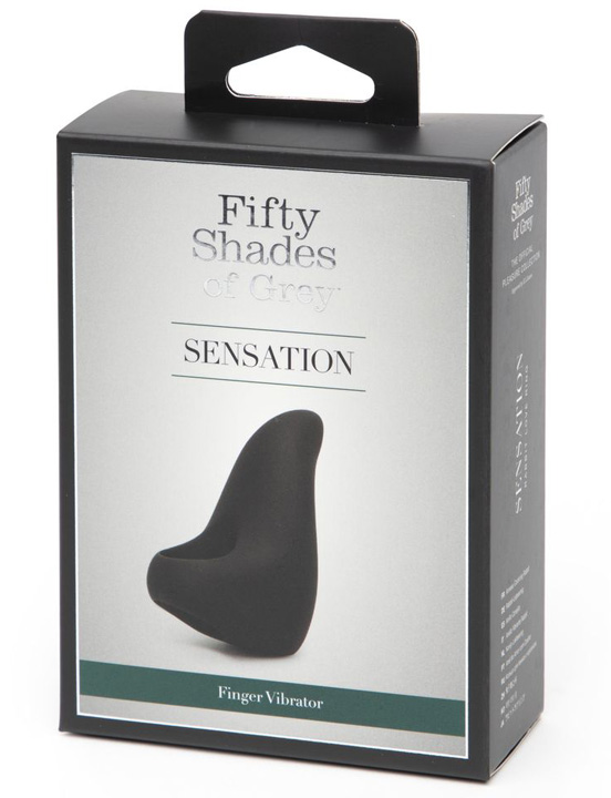 Вибратор пальчиковый Fifty Shades of Grey Finger Sensation, чёрный