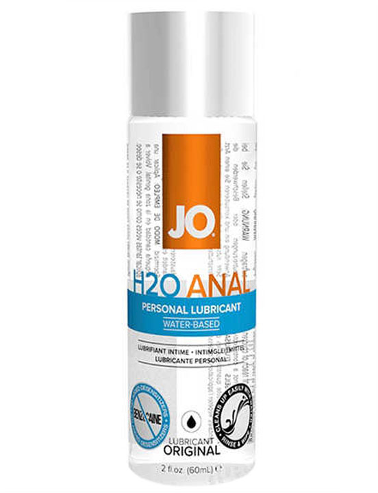 JO Anal H2O, лубрикант анальный на водной основе,  60 мл