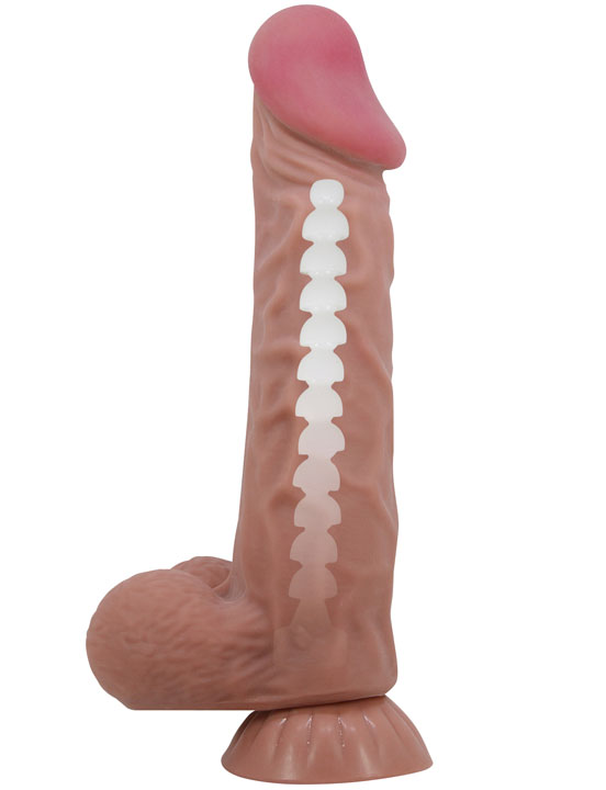 Фаллоимитатор реалистичный с эффектом скользящей кожи, 50x240мм