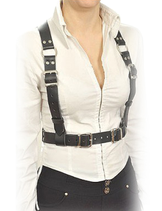 Портупея, чёрная, размер XS-M