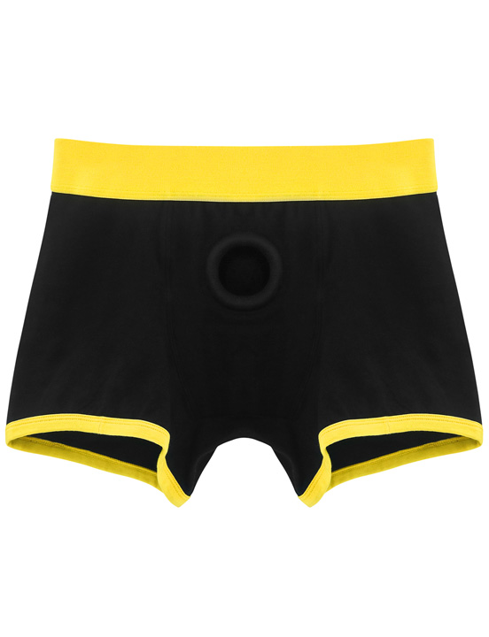 Шорты для страпона INGEN Horny Shorts, чёрные, XL/XXL