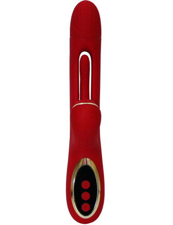Вибратор точки G ударный Tornado G-Hit, красный, 32x245 мм