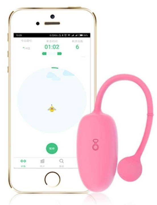 Тренажер Кегеля MAGIC KEGEL COACH,  розовый
