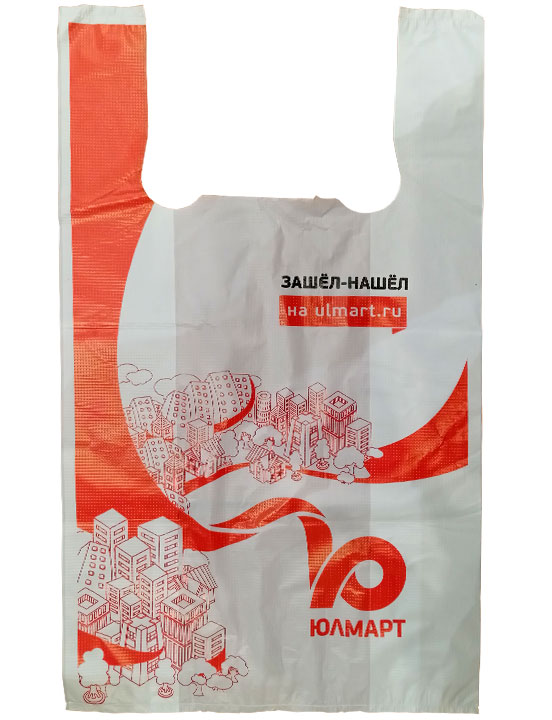 Пакет «Майка» 30x46 см, 100 шт. 