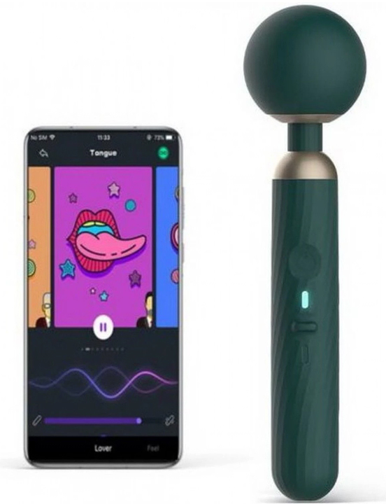 Вибратор Magic Motion Zenith, зелёный