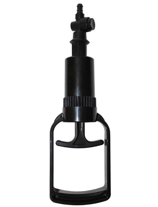 Помпа вакуумная Eroticon PUMP X1 с насосом, красная, 60x250 мм