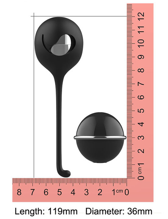 Виброяйцо с пультом Remote Cherry, USB, чёрный, 36x119 мм